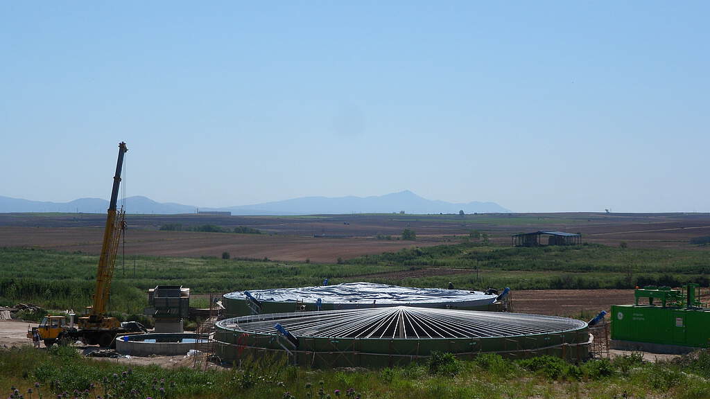 Landwirtschaftliche Biogasanlage Xanthie