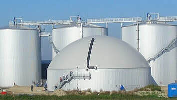 [Translate to English:] Panorama Biogasanlage Dinteloord