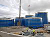 Biogasanlage Huntstown in der Bauphase