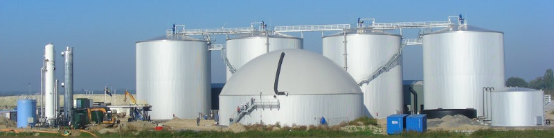 [Translate to English:] Panorama Biogasanlage Dinteloord